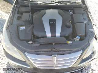 2012 Hyundai Genesis 3.8L with VIN KMHGC4DD7CU152151, listed as a Copart auction lot 49537015 with 109,772 mi miles and Salvage Title. Bid and sale history available at carsss.com. Image 12.