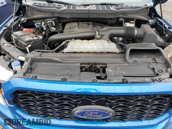 2021 Ford F-150 XL with VIN 1FTFW1E82MKD43741, listed as a Copart auction lot 65923804 with 86,506 mi miles and Salvage Title. Bid and sale history available at carsss.com. Image 11.