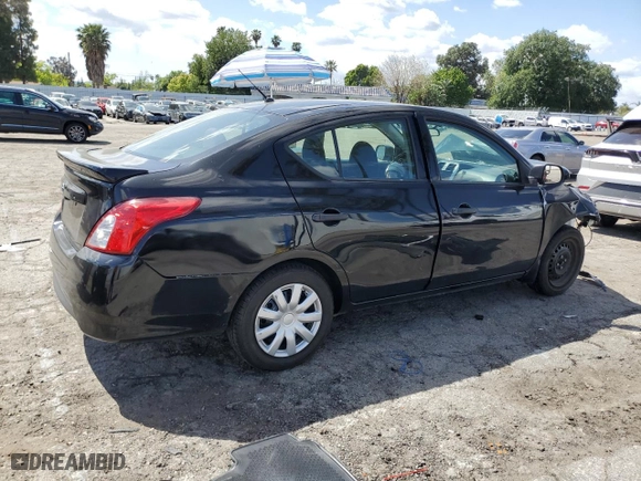 2014 Nissan Versa S Plus with VIN 3N1CN7AP3EL847045, listed as a Copart auction lot 50464615 with 58,832 mi miles and Salvage Title. Bid and sale history available at carsss.com. Image 3.