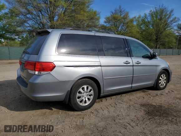 2009 Honda Odyssey EX-L with VIN 5FNRL38679B054712, listed as a Copart auction lot 54248165 with 190,573 mi miles and Clean Title. Bid and sale history available at DreamBid. Image 3.