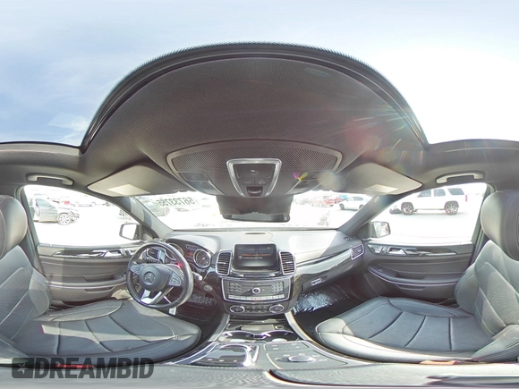 2017 Mercedes-Benz GLS 550 with VIN 4JGDF7DE9HA776627, listed as a Copart auction lot 56733755 with 89,242 mi miles and Salvage title. Bid and sale history available at DreamBid. Image 16.