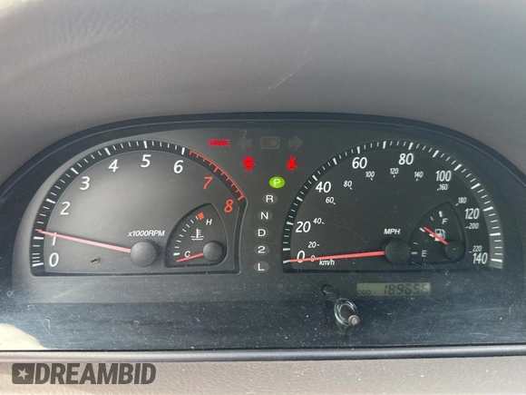 2003 Toyota Camry LE with VIN 4T1BE32K43U207204, listed as a Copart auction lot 57167845 with 189,656 mi miles and Clean Title. Bid and sale history available at DreamBid. Image 8.