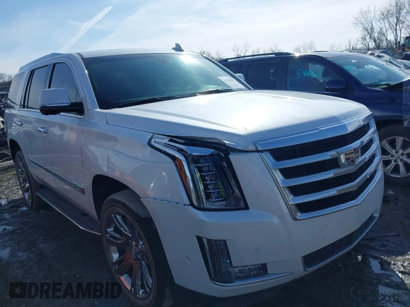 2017 Cadillac Escalade z VIN 1GYS4AKJ9HR233577, wystawiony jako IAAI lot #41524641 z przebiegiem 126 299 mil mil oraz . Historia ofert i sprzedaży dostępna na DreamBid. Obrazek 1.