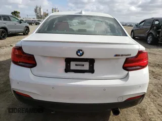 2021 BMW 2 Series M240i with VIN WBA2J5C05M7G54648, listed as a Copart auction lot 46071113 with 18,053 mi miles. Bid and sale history available at carsss.com. Image 6.
