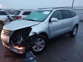 2013 Chevrolet Traverse LT with VIN 1GNKVGKD9DJ265459, listed as a IAAI auction lot 41448161 with 170,527 mi miles and . Bid and sale history available at DreamBid. Image 2.