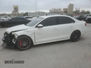 2013 Volkswagen Jetta GLI Autobahn with VIN 3VW4A7AJ8DM376492, listed as a Copart auction lot 50999815 with Not Provided miles and Salvage Title. Bid and sale history available at DreamBid. Image 1.