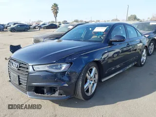 2016 Audi A6 2.0T Premium with VIN WAUCFAFC5GN186258, listed as a IAAI auction lot 41225603 with 83,817 mi miles. Bid and sale history available at carsss.com. Image 2.
