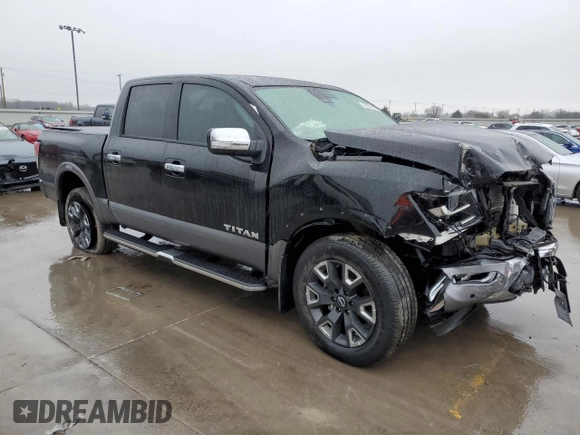 2023 Nissan Titan Pro-4X с VIN 1N6AA1ED5PN117960, выставлен на аукционе Copart как лот 42931505 с пробегом 19 754 миль миль и Списание • Salvage title. История ставок и продаж доступна на DreamBid. Изображение 4.