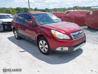 2012 Subaru Outback 3.6R Limited with VIN 4S4BRDKC3C2280725, listed as a IAAI auction lot 42023132 with 154,415 mi miles. Bid and sale history available at carsss.com. Image 1.