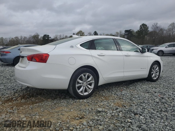2016 Chevrolet Impala LT with VIN 2G1115S36G9125714, listed as a Copart auction lot 51483395 with 64,662 mi miles and Salvage Title. Bid and sale history available at DreamBid. Image 3.
