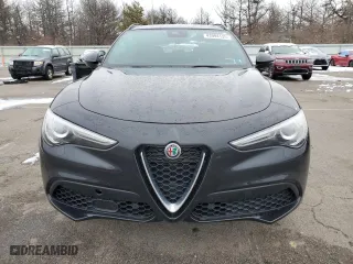 2023 Alfa Romeo Stelvio Ti with VIN ZASPAKBN7P7D54428, listed as a Copart auction lot 43994135 with 0 mi miles and Salvage Title. Bid and sale history available at carsss.com. Image 5.