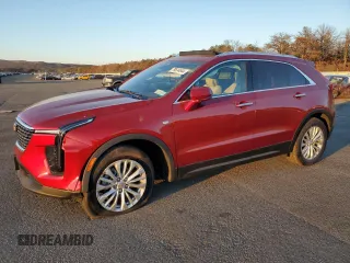 2024 Cadillac XT4 AWD Luxury with VIN 1GYFZBR45RF246726, listed as a Copart auction lot 79614644 with 1,236 mi miles and Salvage Title. Bid and sale history available at carsss.com. Image 1.