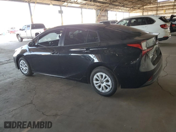 2020 Toyota Prius L Eco with VIN JTDKARFUXL3118256, listed as a Copart auction lot 50433035 with 69,431 mi miles and Salvage Title. Bid and sale history available at DreamBid. Image 2.