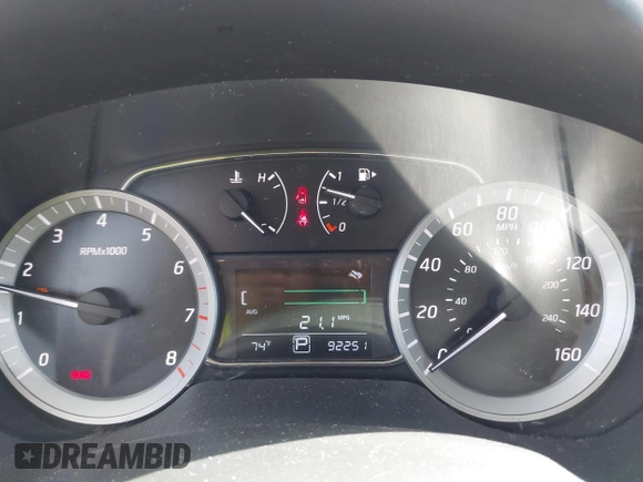 2013 Nissan Sentra SV with VIN 3N1AB7APXDL699460, listed as a IAAI auction lot 41988177 with 92,251 mi miles. Bid and sale history available at carsss.com. Image 7.