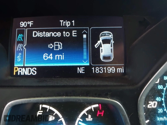 2015 Ford Escape Titanium with VIN 1FMCU0J99FUB92563, listed as a IAAI auction lot 42649556 with 183,199 mi miles and . Bid and sale history available at DreamBid. Image 15.