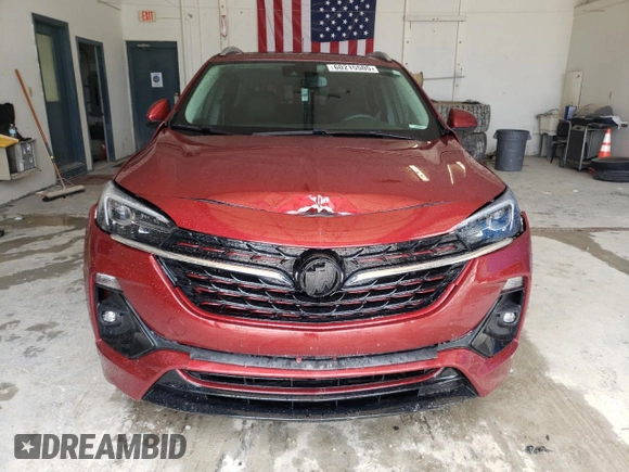 2022 Buick Encore GX Essence with VIN KL4MMGSL6NB033404, listed as a Copart auction lot 60215505 with 30,038 mi miles and Salvage title. Bid and sale history available at DreamBid. Image 5.