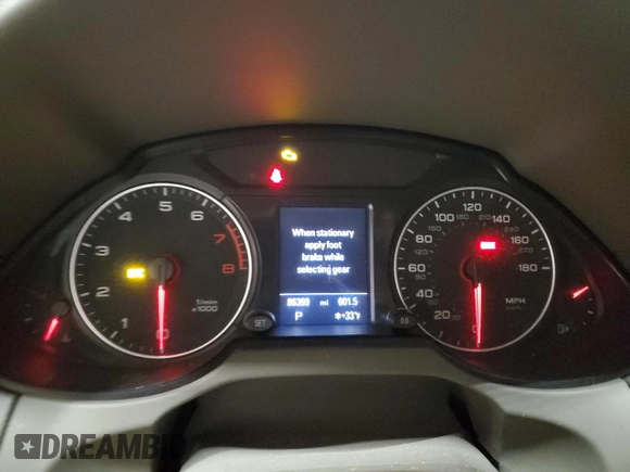 2012 Audi Q5 3.2L Premium Plus with VIN WA1DKAFP5CA076957, listed as a Copart auction lot 88520905 with 86,369 mi miles and Salvage Title. Bid and sale history available at carsss.com. Image 9.