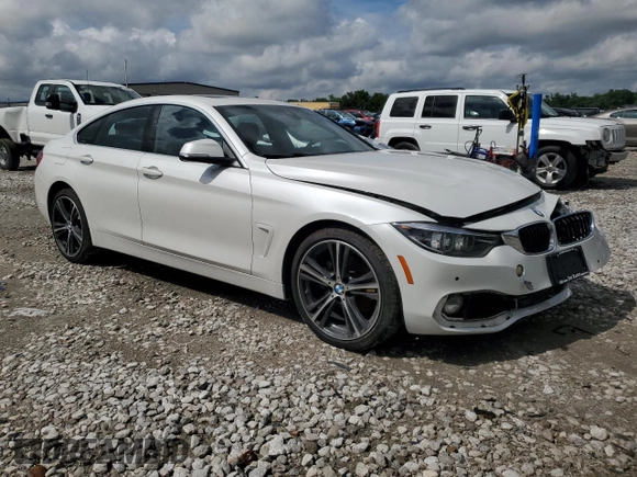 2018 BMW 4 Series 430i xDrive z VIN WBA4J3C56JBG95503, wystawiony jako Copart lot #60605815 z przebiegiem 90 432 mil mil oraz Szkoda całkowita • Salvage title. Historia ofert i sprzedaży dostępna na DreamBid. Obrazek 4.
