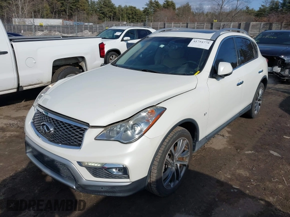 2017 Infiniti QX50 with VIN JN1BJ0RP3HM383705, listed as a IAAI auction lot 41794778 with 68,739 mi miles. Bid and sale history available at carsss.com. Image 17.