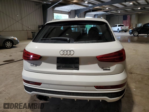 2016 Audi Q3 Prestige z VIN WA1GFCFS7GR000097, wystawiony jako Copart lot #59120825 z przebiegiem 105 063 mil mil oraz Szkoda całkowita • Salvage title. Historia ofert i sprzedaży dostępna na DreamBid. Obrazek 6.