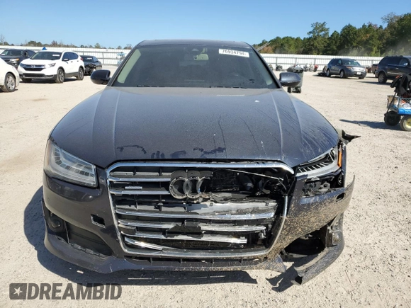2016 Audi A8 L 4.0T Sport with VIN WAU43AFD2GN005588, listed as a Copart auction lot 76934794 with 133,813 mi miles and Salvage Title. Bid and sale history available at carsss.com. Image 5.