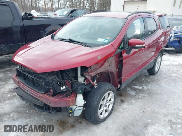 2019 Ford EcoSport SE z VIN MAJ6S3GL4KC296248, wystawiony jako IAAI lot #41630714 z przebiegiem 96 878 mil mil oraz . Historia ofert i sprzedaży dostępna na DreamBid. Obrazek 6.