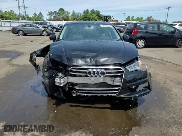 2015 Audi A3 Premium with VIN WAUBFGFF9F1086999, listed as a Copart auction lot 58563315 with 128,898 mi miles and Salvage title. Bid and sale history available at DreamBid. Image 14.