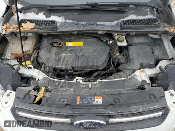 2015 Ford Escape SE with VIN 1FMCU9GX0FUC24164, listed as a Copart auction lot 44954155 with 166,754 mi miles and Clean Title. Bid and sale history available at carsss.com. Image 12.