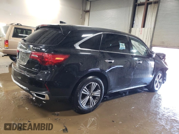 2017 Acura MDX with VIN 5FRYD4H35HB035996, listed as a Copart auction lot 48610825 with 113,366 mi miles and Salvage Title. Bid and sale history available at carsss.com. Image 3.