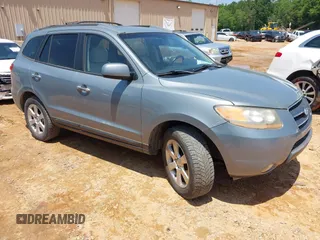 2008 Hyundai Santa Fe SE z VIN 5NMSH73E08H177645, wystawiony jako IAAI lot #42374354 z przebiegiem 118 045 mil mil oraz . Historia ofert i sprzedaży dostępna na DreamBid. Obrazek 1.