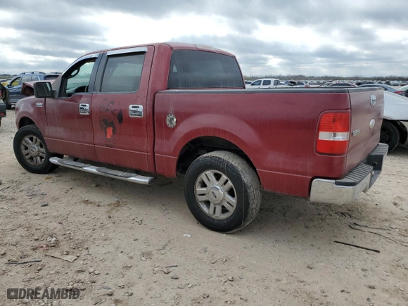 2007 Ford F-150 XLT with VIN 1FTRW12W87FA75503, listed as a Copart auction lot 43819045 with 127,577 mi miles and Salvage Title. Bid and sale history available at carsss.com. Image 2.