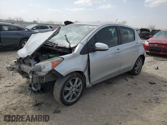 2012 Toyota Yaris L with VIN JTDKTUD35CD513527, listed as a Copart auction lot 49087105 with 72,218 mi miles and Salvage Title. Bid and sale history available at carsss.com. Image 1.