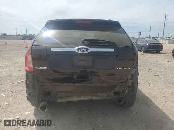 2013 Ford Edge Limited with VIN 2FMDK3KC9DBB86433, listed as a Copart auction lot 53741045 with 113,730 mi miles and Salvage Title. Bid and sale history available at carsss.com. Image 6.
