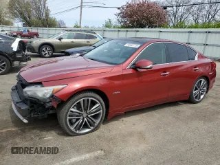 2014 Infiniti Q50 Hybrid Premium with VIN JN1AV7AR2EM702478, listed as a Copart auction lot 53332775 with 115,142 mi miles and Clean Title. Bid and sale history available at carsss.com. Image 1.