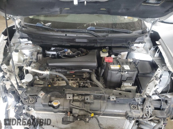 2017 Nissan Rogue S with VIN JN8AT2MV6HW275639, listed as a Copart auction lot 57153465 with 132,184 mi miles and Salvage title. Bid and sale history available at DreamBid. Image 12.