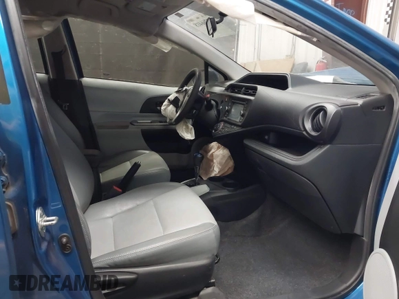 2012 Toyota Prius One with VIN JTDKDTB33C1507110, listed as a IAAI auction lot 42766418 with Not provided miles and . Bid and sale history available at DreamBid. Image 5.