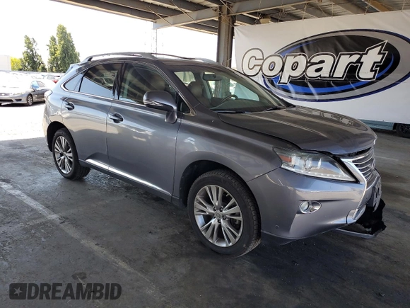 2013 Lexus RX 350 with VIN 2T2BK1BA3DC170312, listed as a Copart auction lot 62515045 with 115,589 mi miles and Salvage title. Bid and sale history available at DreamBid. Image 4.