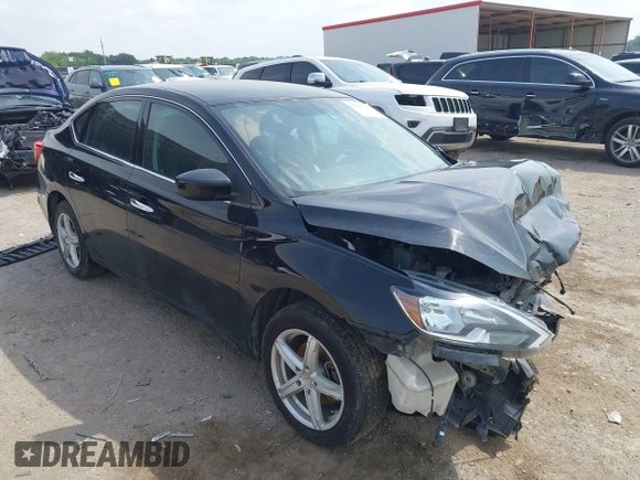 2017 Nissan Sentra SV with VIN 3N1AB7AP6HY207046, listed as a IAAI auction lot 42267893 with 113,699 mi miles and . Bid and sale history available at DreamBid. Image 1.