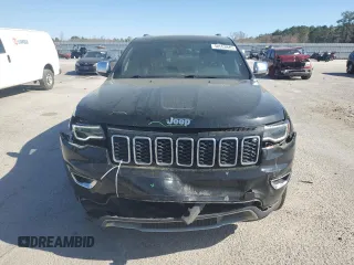 2017 Jeep Grand Cherokee Limited with VIN 1C4RJEBG2HC943268, listed as a Copart auction lot 50553945 with 160,459 mi miles and Salvage title. Bid and sale history available at DreamBid. Image 5.