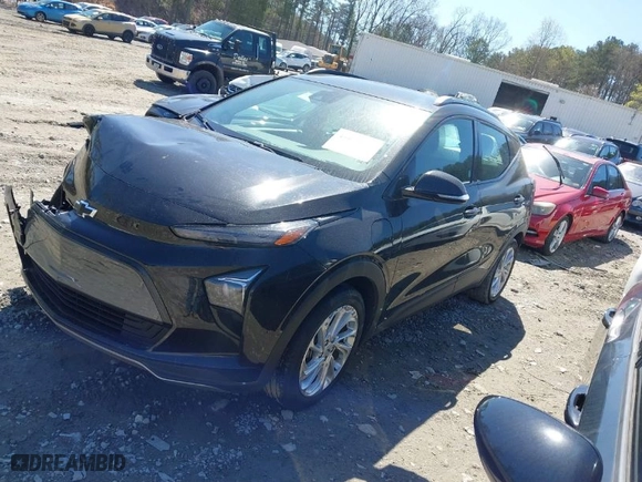 2023 Chevrolet Bolt EUV LT with VIN 1G1FY6S09P4150140, listed as a IAAI auction lot 41826988 with 81,243 mi miles. Bid and sale history available at carsss.com. Image 2.