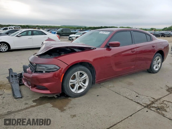 2020 Dodge Charger SXT with VIN 2C3CDXBG7LH117065, listed as a Copart auction lot 51527815 with Not Provided miles and Salvage Title. Bid and sale history available at DreamBid. Image 1.