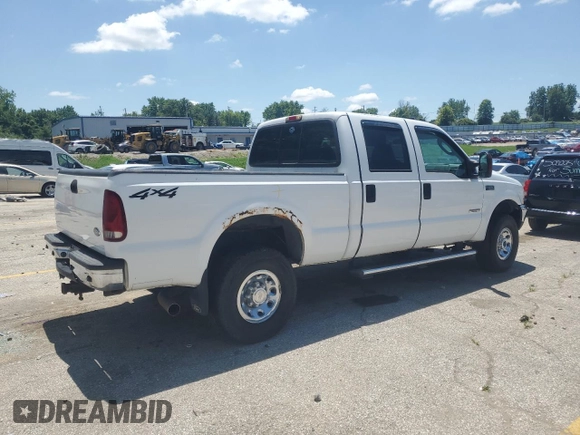 2004 Ford F-350 XL with VIN 1FTSW31P44EB59942, listed as a Copart auction lot 61504575 with 162,590 mi miles and Clean title. Bid and sale history available at DreamBid. Image 3.