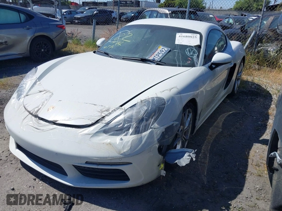 2021 Porsche Cayman with VIN WP0AA2A80MS260426, listed as a IAAI auction lot 41680025 with 19,804 mi miles and . Bid and sale history available at DreamBid. Image 19.