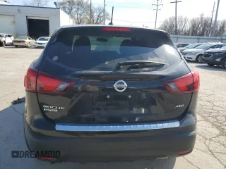 2017 Nissan Rogue Sport S with VIN JN1BJ1CR9HW128464, listed as a Copart auction lot 50581135 with 65,695 mi miles and Salvage Title. Bid and sale history available at carsss.com. Image 6.