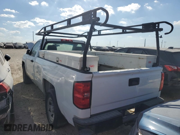 2017 Chevrolet Silverado 1500 LS with VIN 1GCNCNEC9HZ221522, listed as a Copart auction lot 76026624 with 204,267 mi miles and Salvage Title. Bid and sale history available at carsss.com. Image 2.