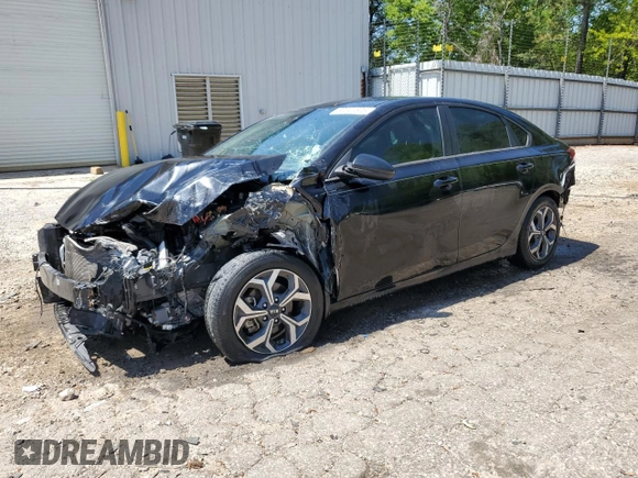 2021 Kia Forte LXS with VIN 3KPF24AD1ME340977, listed as a Copart auction lot 53044505 with 73,829 mi miles and Salvage title. Bid and sale history available at DreamBid. Image 1.