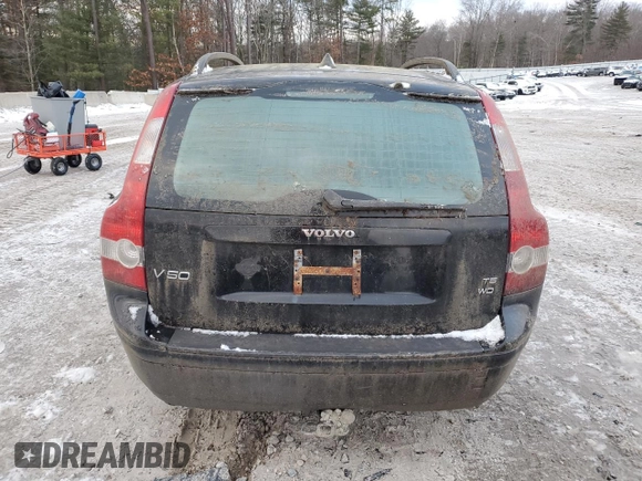 2007 Volvo V50 2.5L Turbo with VIN YV1MJ682972282221, listed as a Copart auction lot 87176234 with 0 mi miles and Clean Title. Bid and sale history available at carsss.com. Image 6.