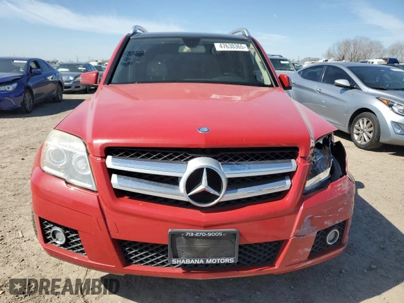 2011 Mercedes-Benz GLK 350 with VIN WDCGG5GB8BF548708, listed as a Copart auction lot 47630365 with 165,282 mi miles and Salvage Title. Bid and sale history available at DreamBid. Image 5.