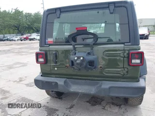 2021 Jeep Wrangler Unlimited Sport S с VIN 1C4HJXDNXMW553207, выставлен на аукционе IAAI как лот 42791218 с пробегом 69 770 миль миль и . История ставок и продаж доступна на DreamBid. Изображение 16.