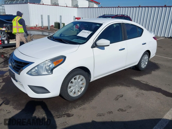 2017 Nissan Versa SV with VIN 3N1CN7AP7HL836635, listed as a IAAI auction lot 42014704 with 91,636 mi miles and . Bid and sale history available at DreamBid. Image 2.